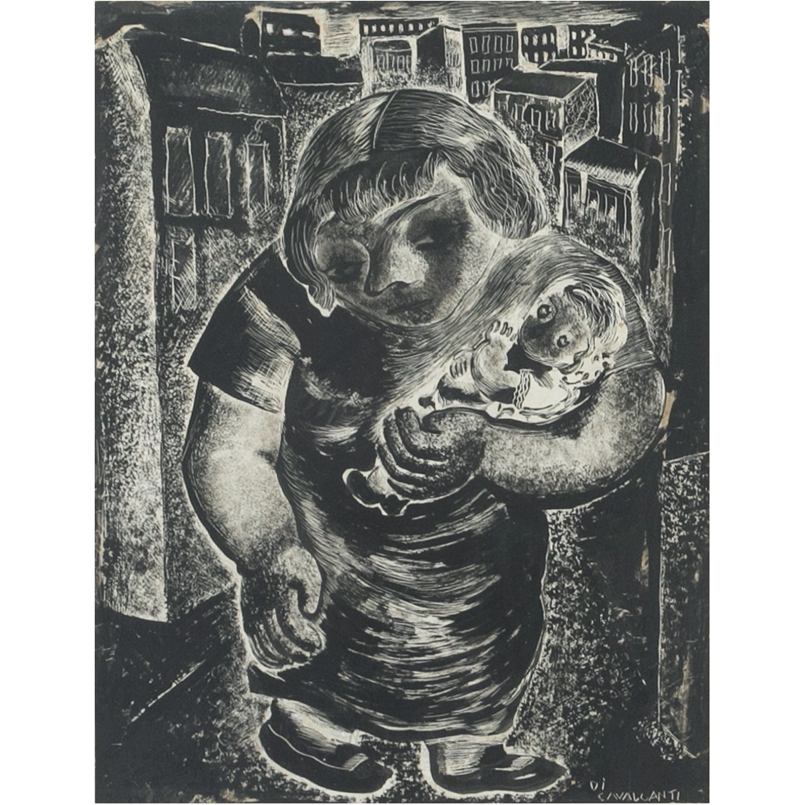 Di Cavalcanti (1897-1976), Maternidade, Déc. 30 - foto 1 de 4