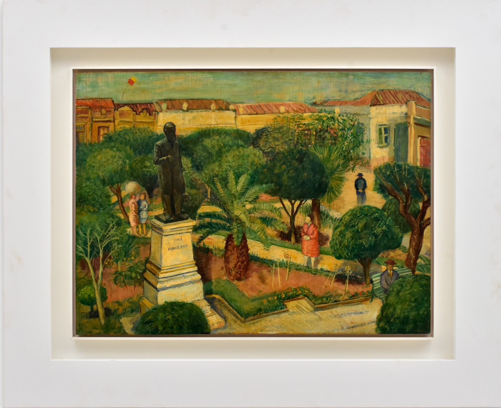 Glauco Rodrigues  (1929-2004), Pracinha da matriz, 1947 - foto 2 de 5