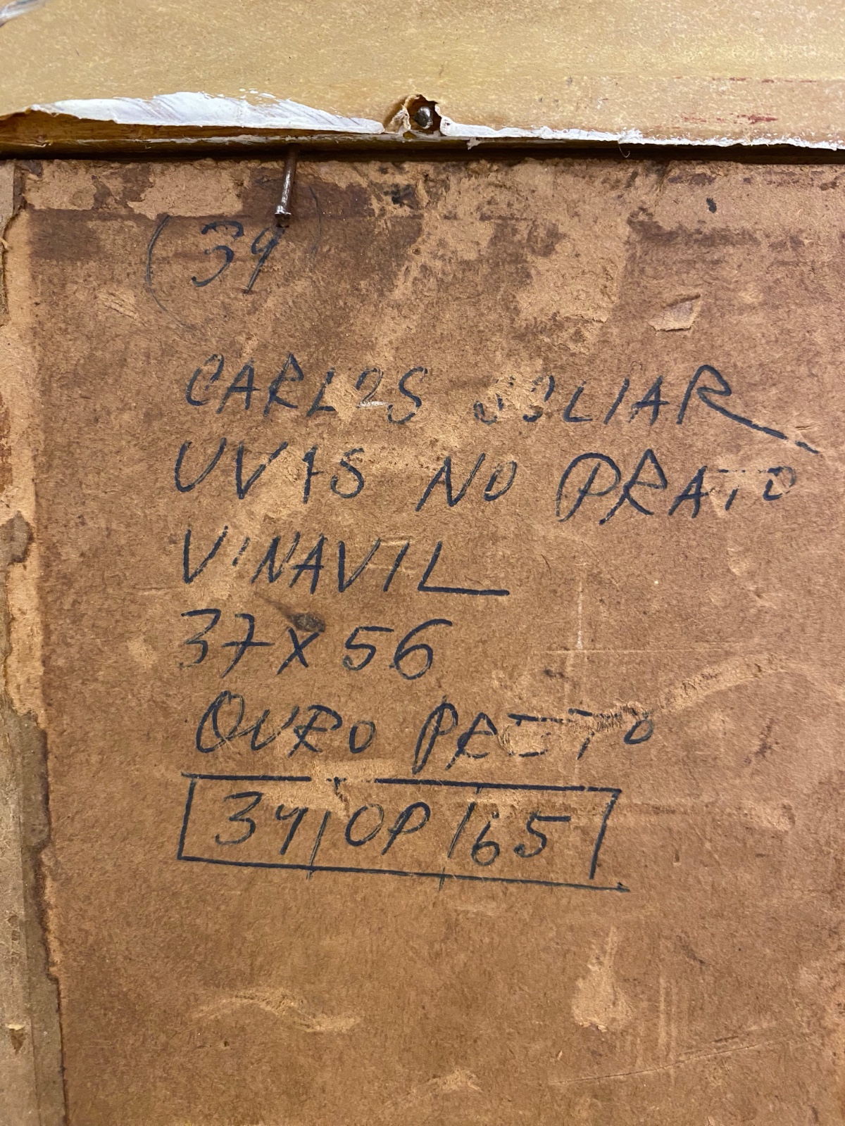 Carlos Scliar (1920-2001), Uvas no prato, 1965 - foto 3 de 4