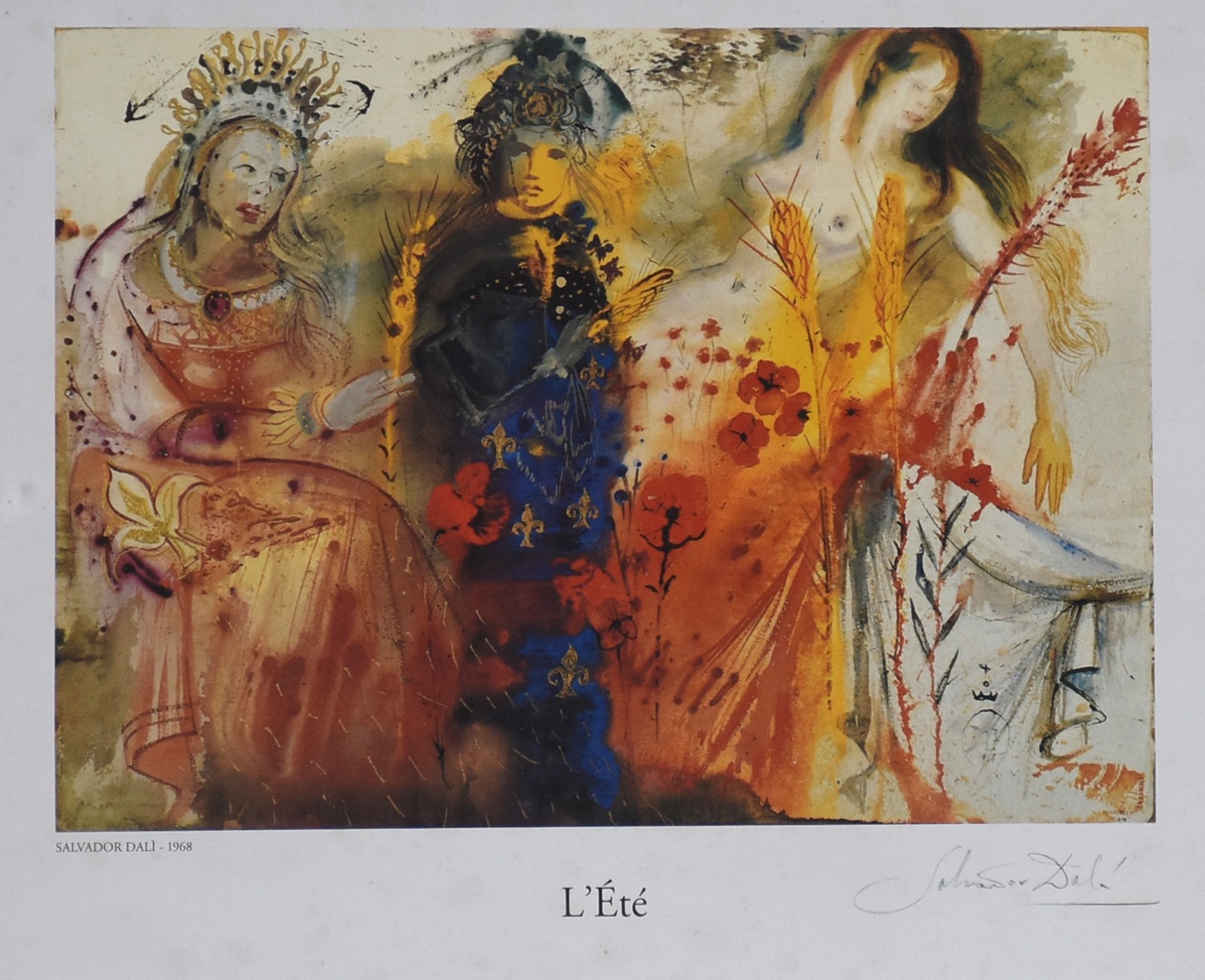 Salvador Dalí (1904-1989), L'Été - foto 1 de 5