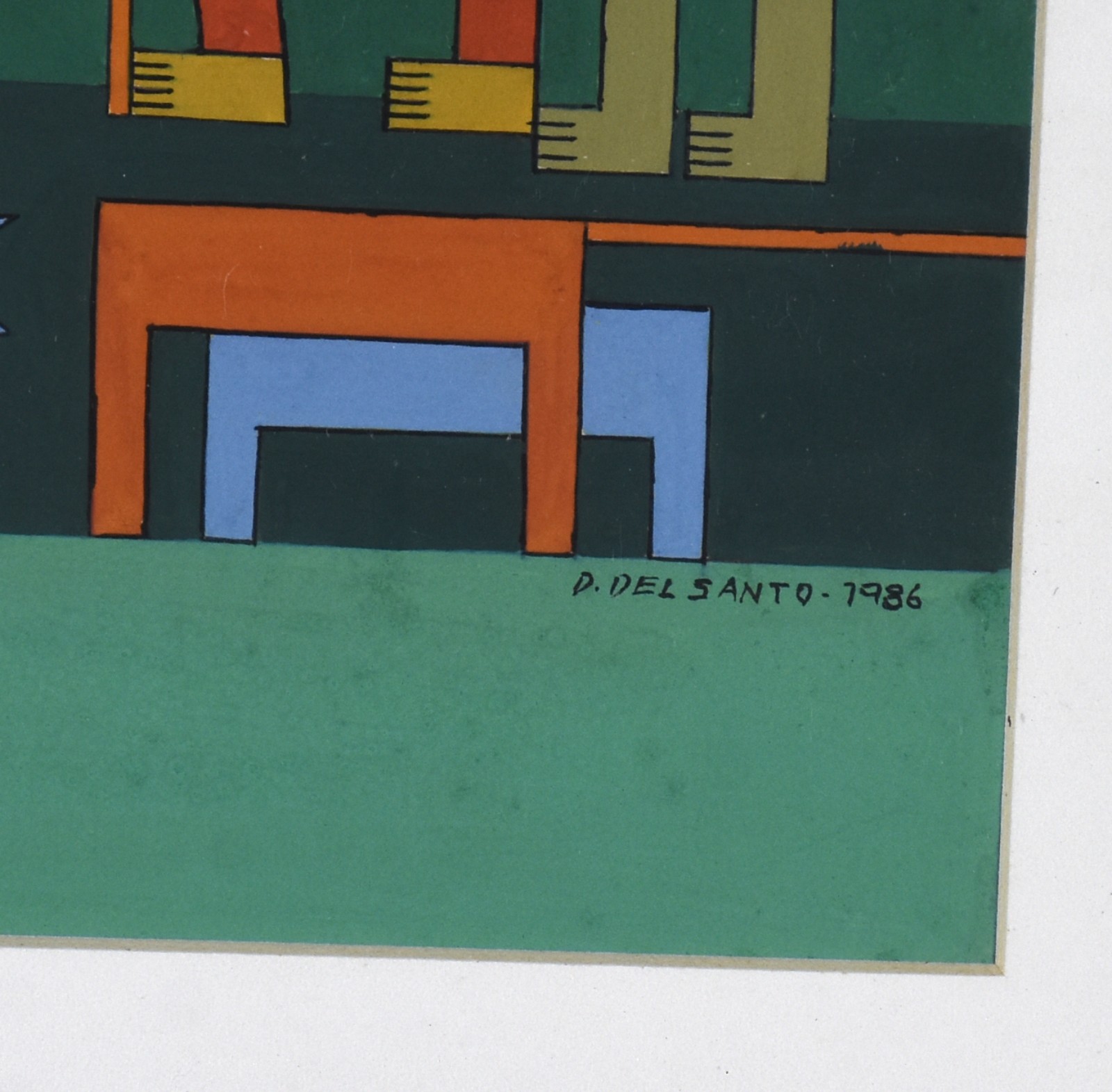 Dionísio del Santo (1925-1999), Figuras Geométricas, 1986 - foto 3 de 4
