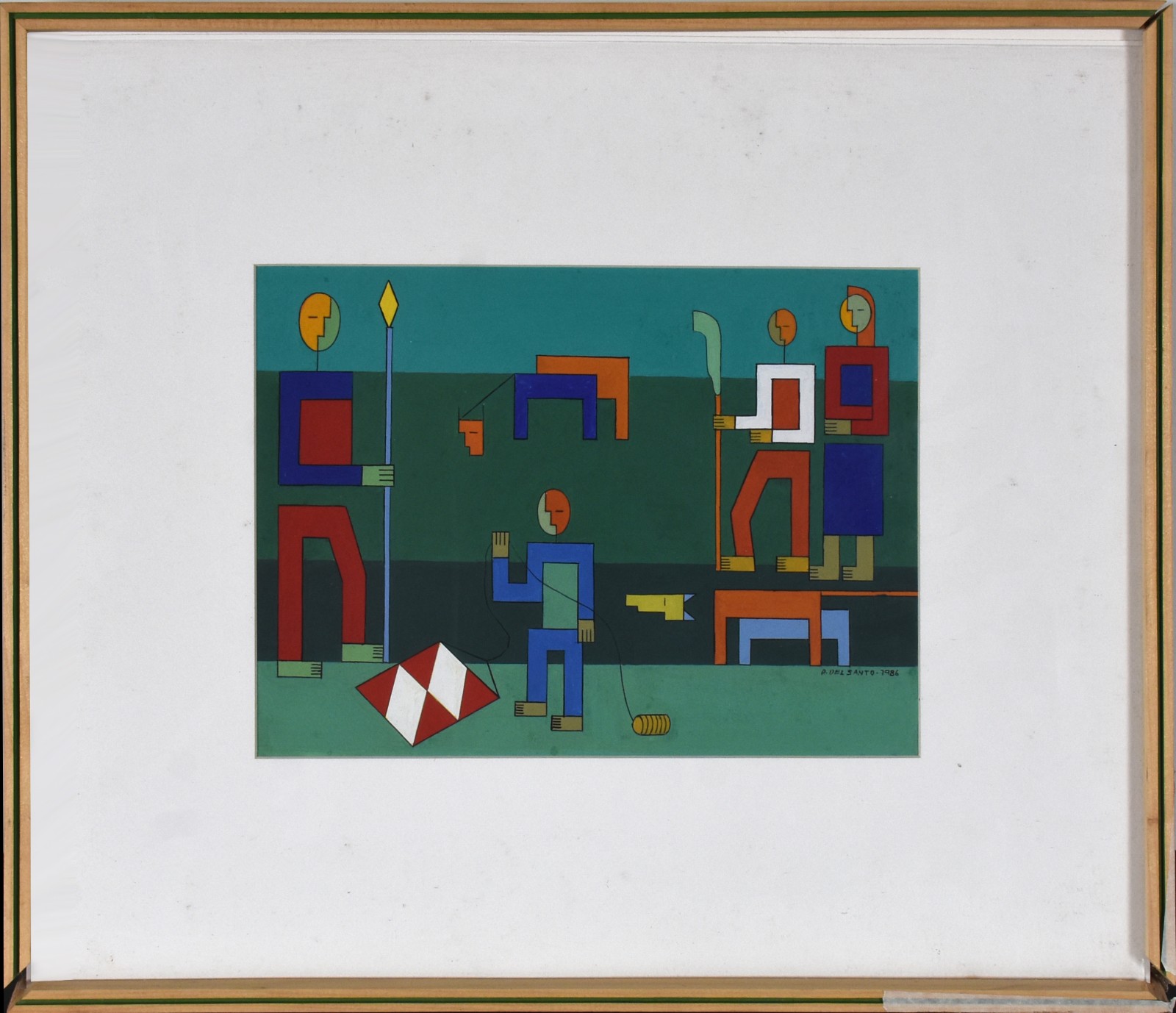 Dionísio del Santo (1925-1999), Figuras Geométricas, 1986 - foto 2 de 4