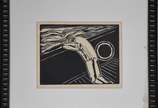 Lasar Segall (1891-1957), Emigrante debruçado n... - Reprodução s/ papel<br><br>O lote encontra-se em nosso espaço para apreciação através de prévio agendamento.<br><br>Obra reproduzida no álbum "A...