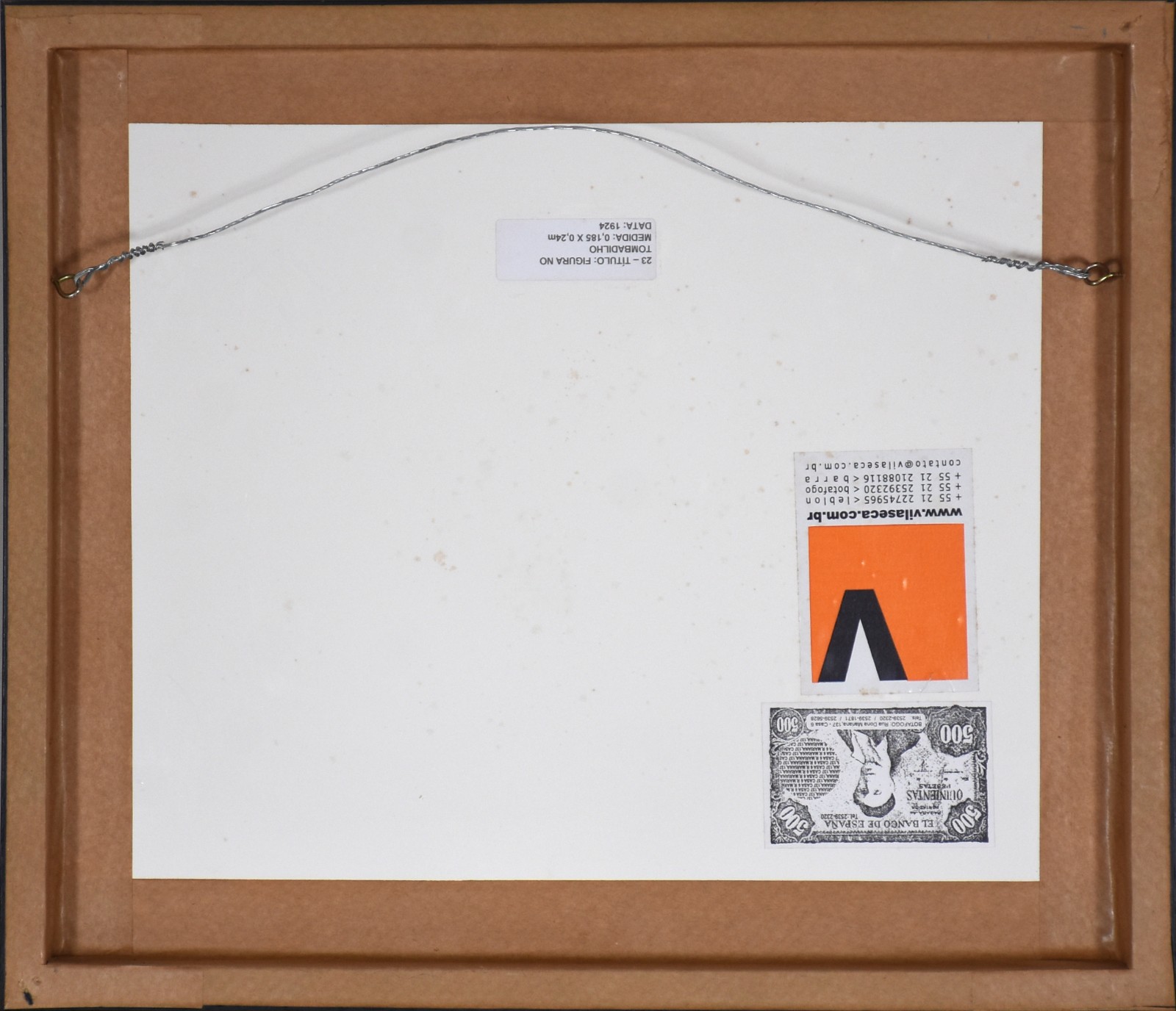 Lasar Segall (1891-1957), Emigrante debruçado na amurada, 1929 - foto 3 de 3