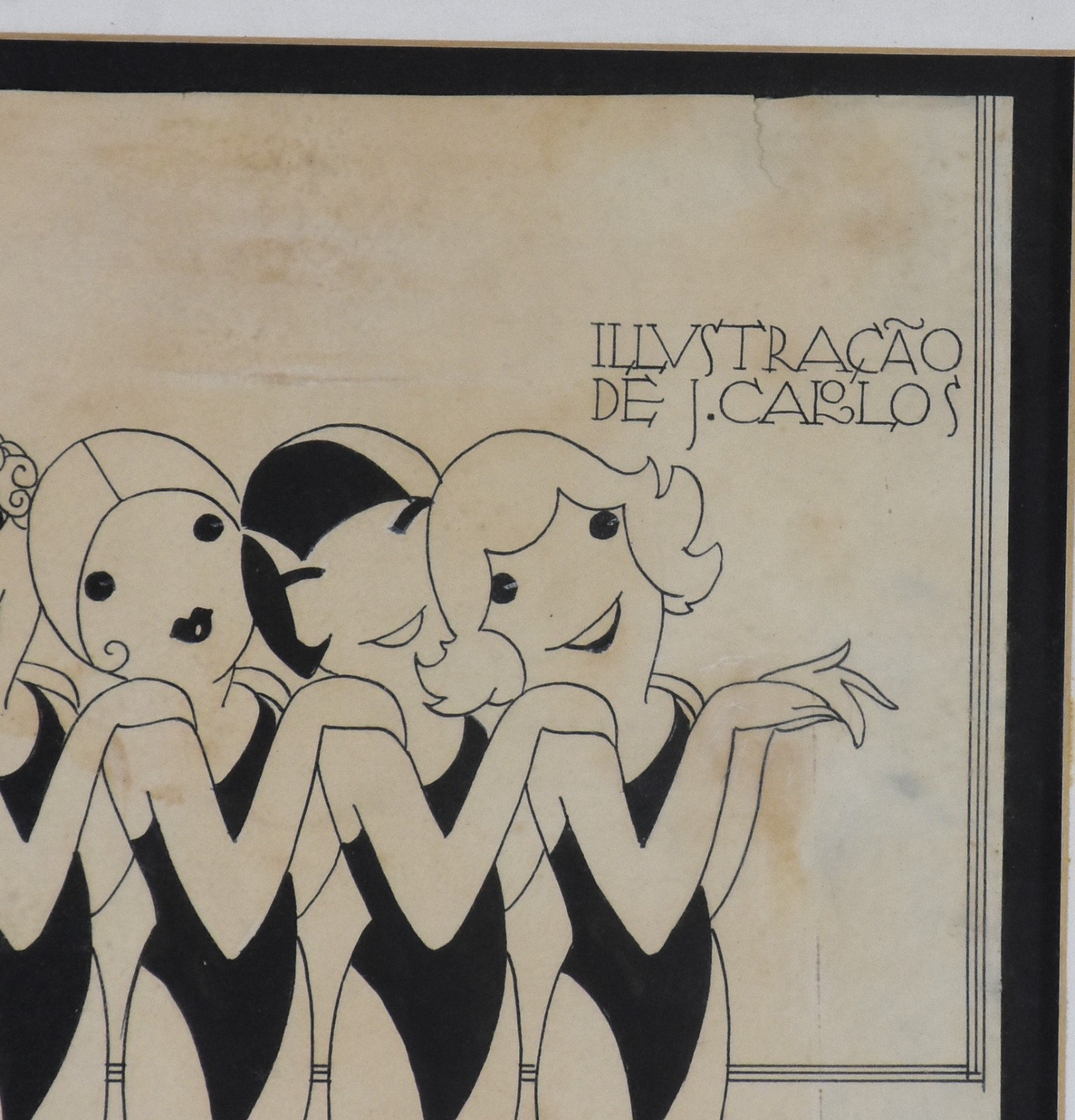 J. Carlos (1884-1950), "Por Hermes Fontes" - foto 3 de 6