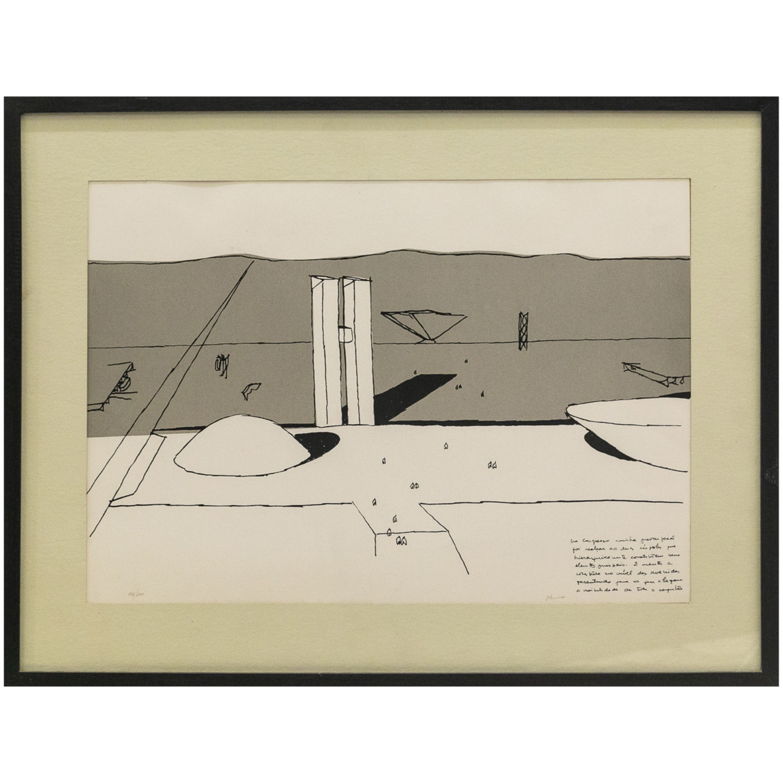 Oscar Niemeyer (1907-2012), Brasilia - Congresso - foto 2 de 4