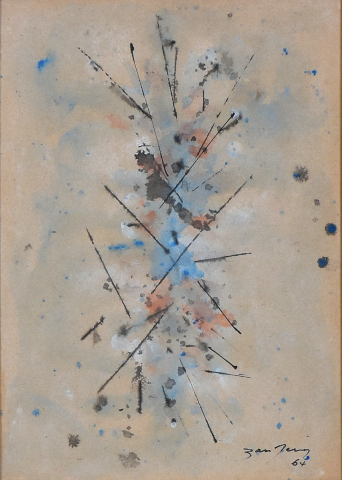 Antonio Bandeira (1922-1967), Sem título, 1964 - foto 1 de 4