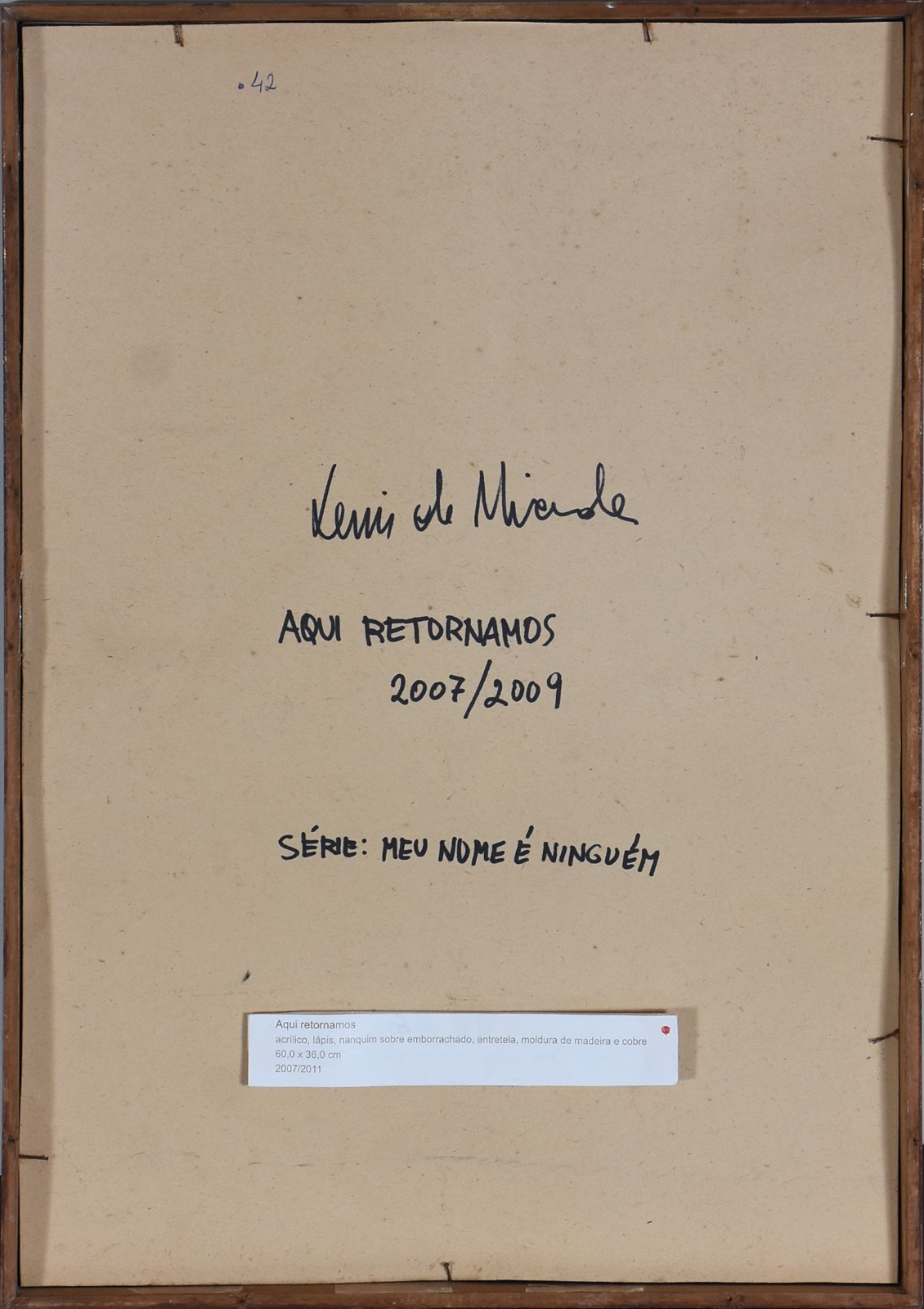 Lenir de Miranda (1945), Aqui Retornamos - foto 4 de 4