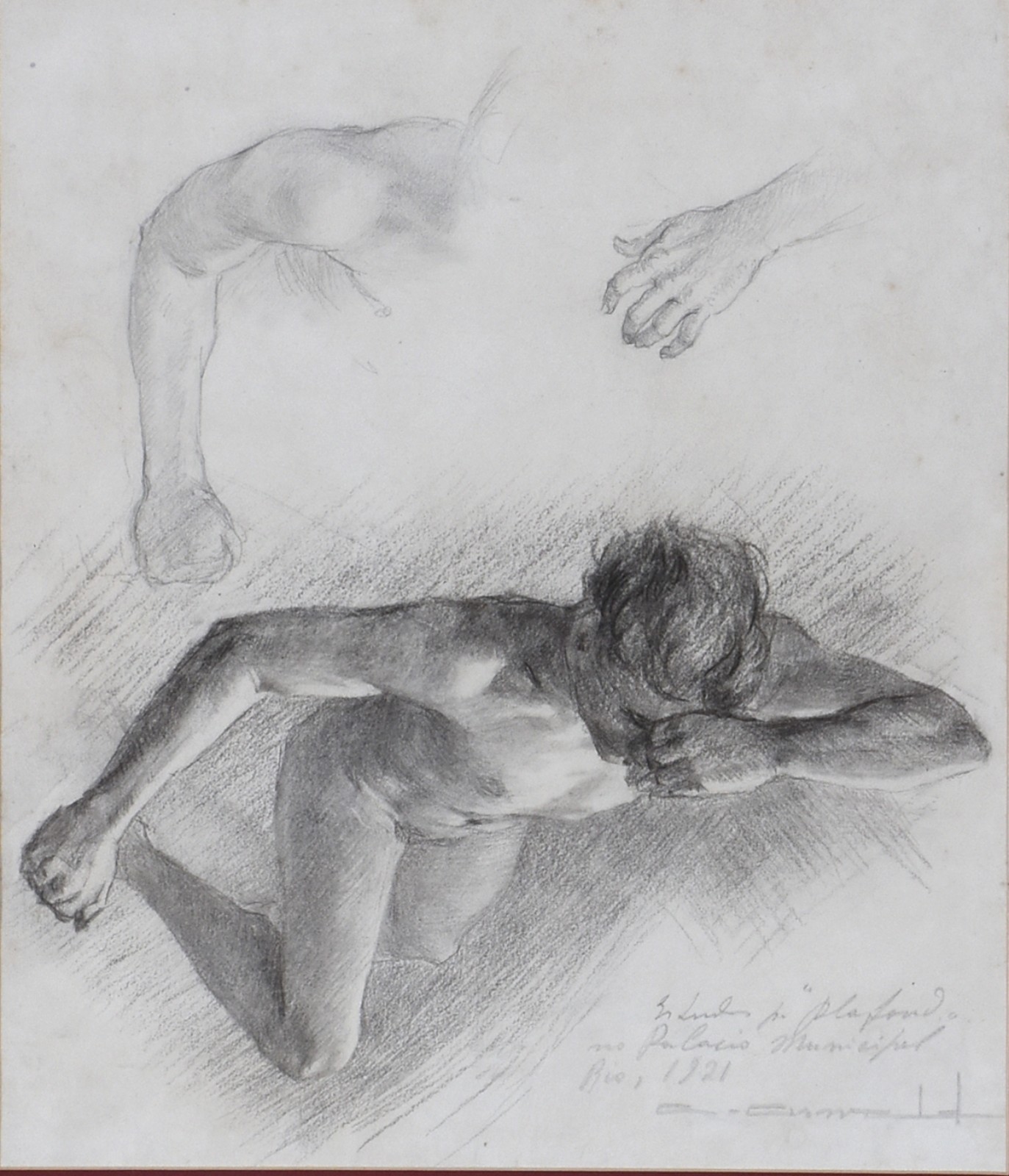 Quirino Campofiorito (1902-1993), Estudo, 1921 - foto 1 de 4