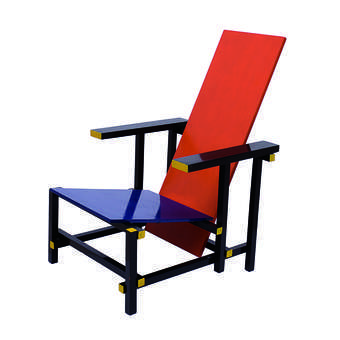 RIETVELD, Gerrit Thomas (1888-1964), Cadeira Re - TNT Arte