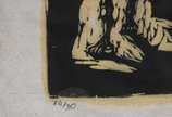 Francisco Stockinger (1919-2009), Figuras tristes - Xilogravura <br>Ass. inf. direito <br>Edição 14 de 30 <br><br>O lote encontra-se em nosso espaço para apreciação através de prévio agendamento.<b...