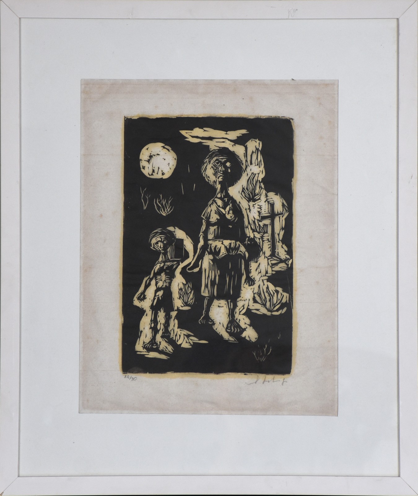 Francisco Stockinger  (1919-2009), Figuras tristes - foto 2 de 5