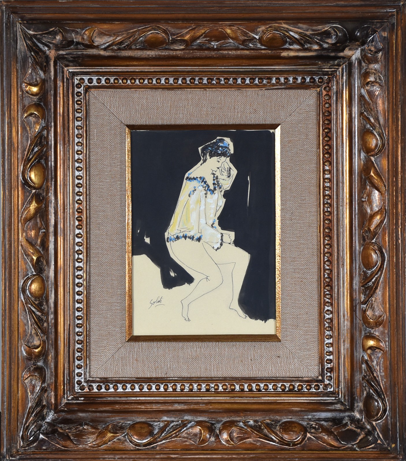 Raúl Soldi (1905-1994), Figura feminina - foto 2 de 5