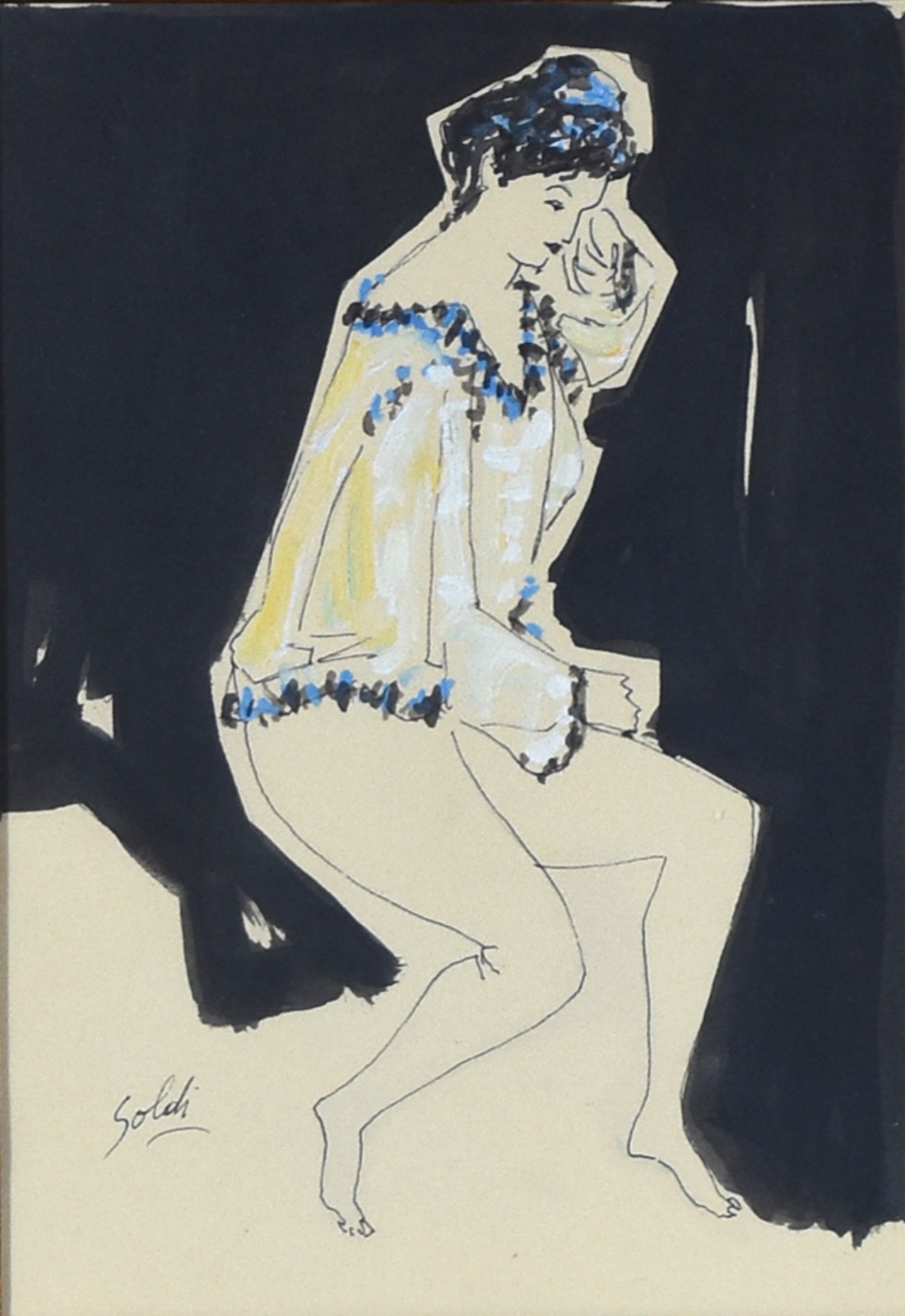 Raúl Soldi (1905-1994), Figura feminina - foto 1 de 5