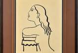 Di Cavalcanti (1897-1976), Perfil mulher - Gravura<br>Ass. inf. direito<br><br>O lote encontra-se em nosso espaço para apreciação através de prévio agendamento.<br>