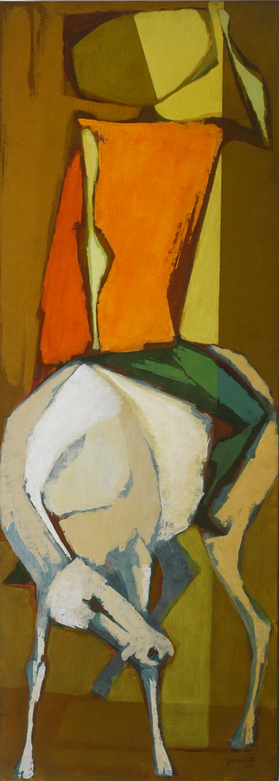 Glenio Bianchetti (1928-2014), Figura em cima do cavalo, 1971 - foto 1 de 2