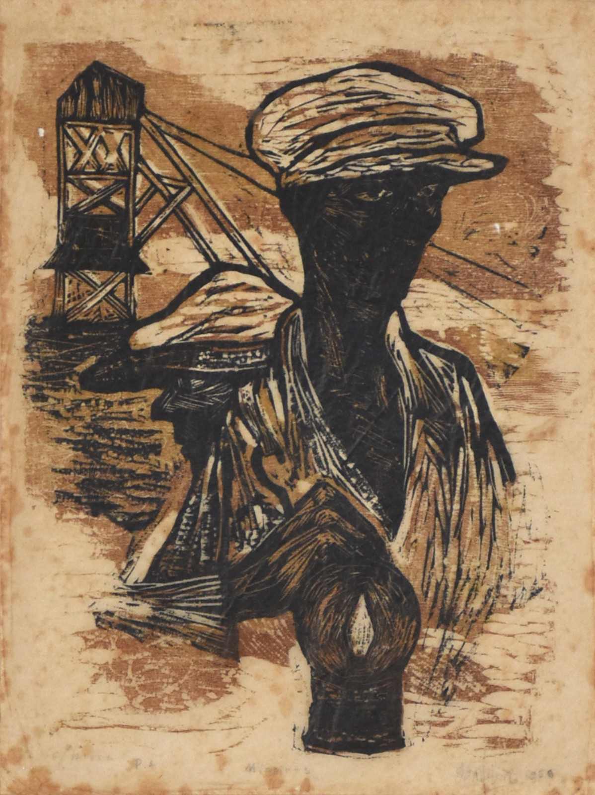 Danúbio (1925-2019), Mineiro - Série Mineiros de Butiá, 1960 - foto 1 de 5