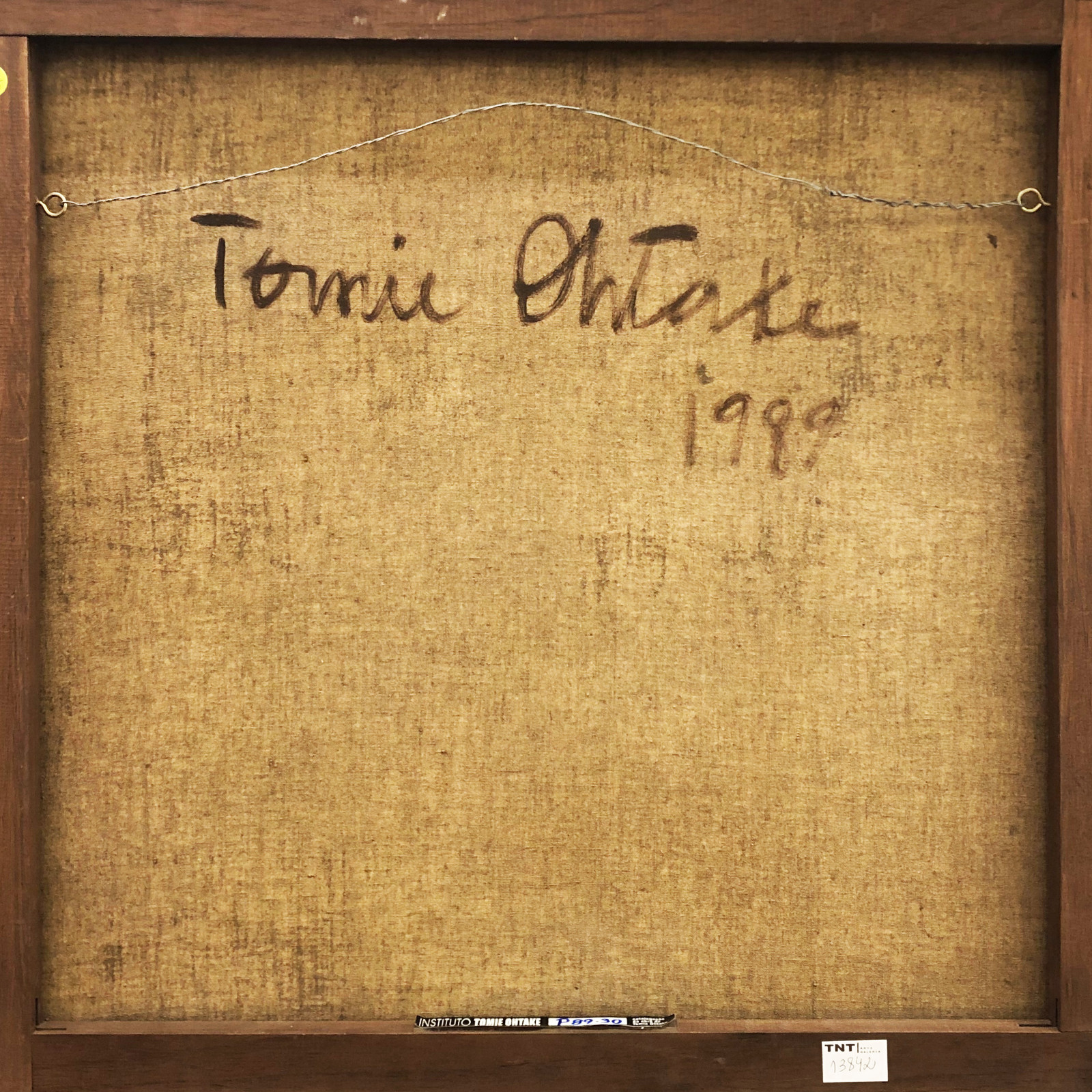 Tomie Ohtake (1913-2005), Silhueta, 1989 - foto 3 de 4