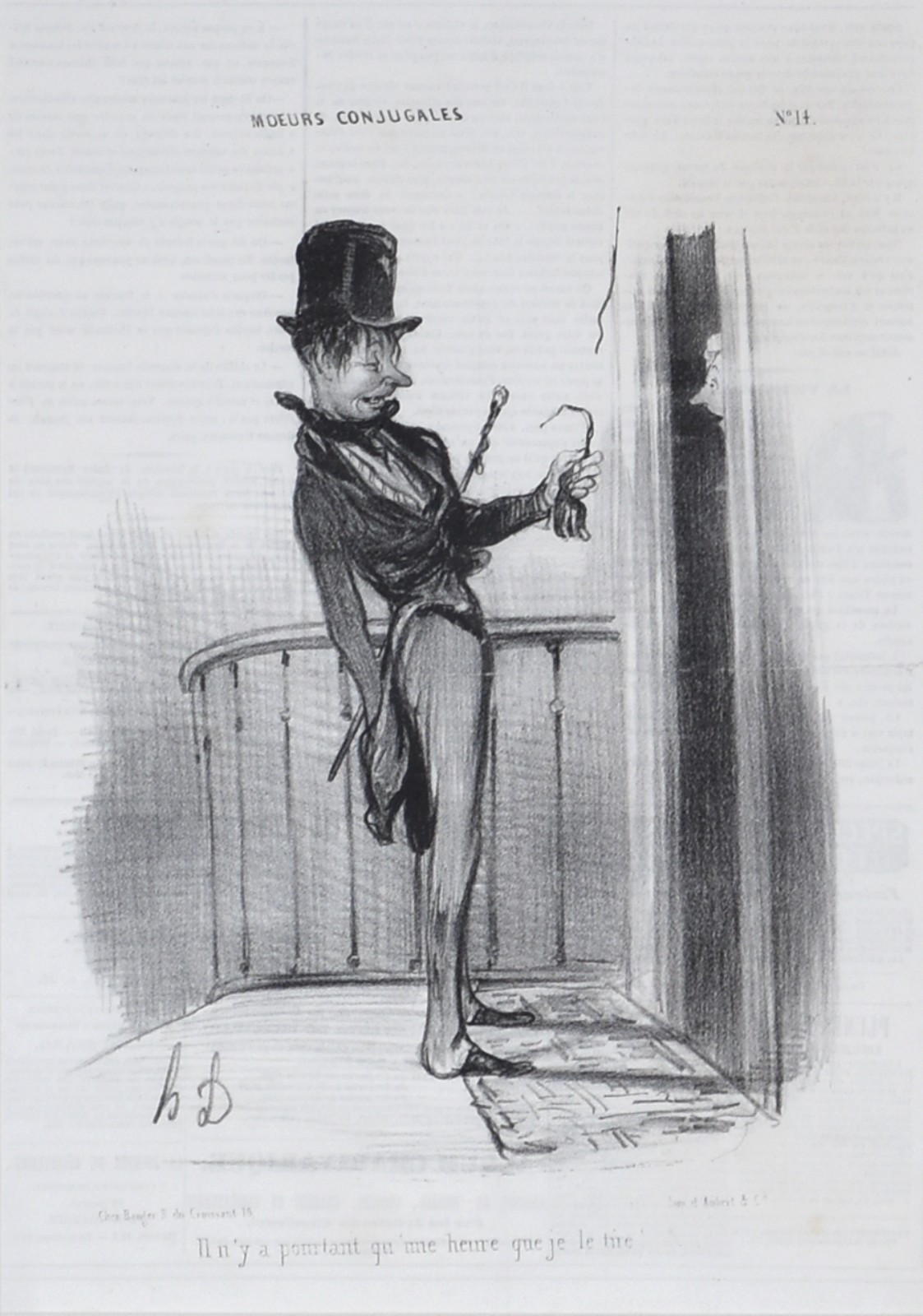 Charge da série "Moeurs Conjugales, num.14 " ( Costumes Maritais) - foto 1 de 5