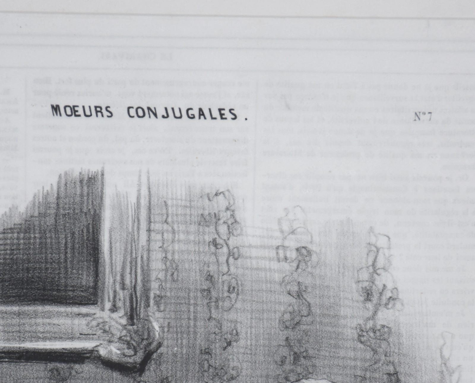 Charge da série "Moeurs Conjugales, num.7 " ( Costumes Maritais) - foto 3 de 5