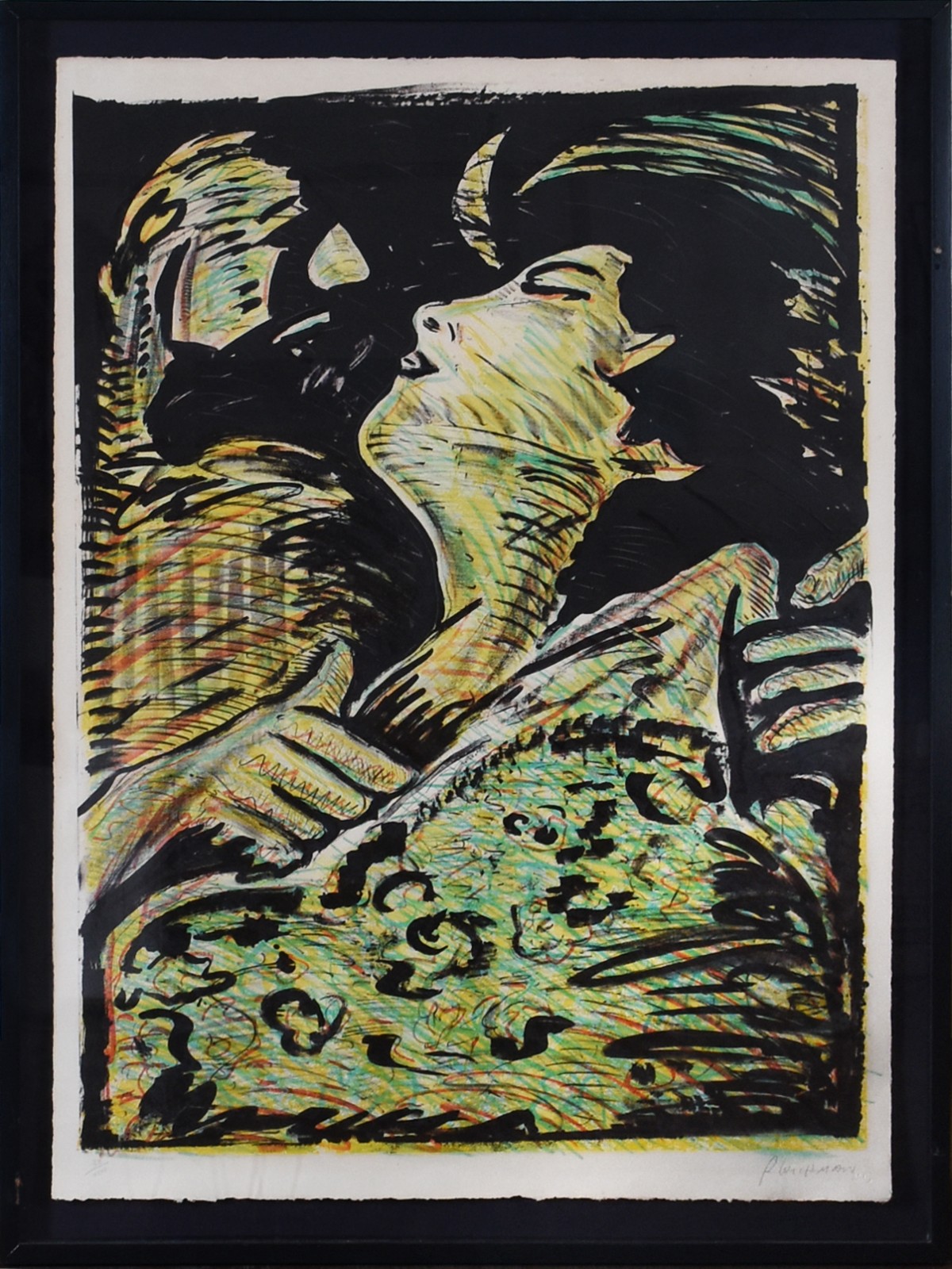  Rubens Gerchman (1942-2008), O Beijo - foto 2 de 5