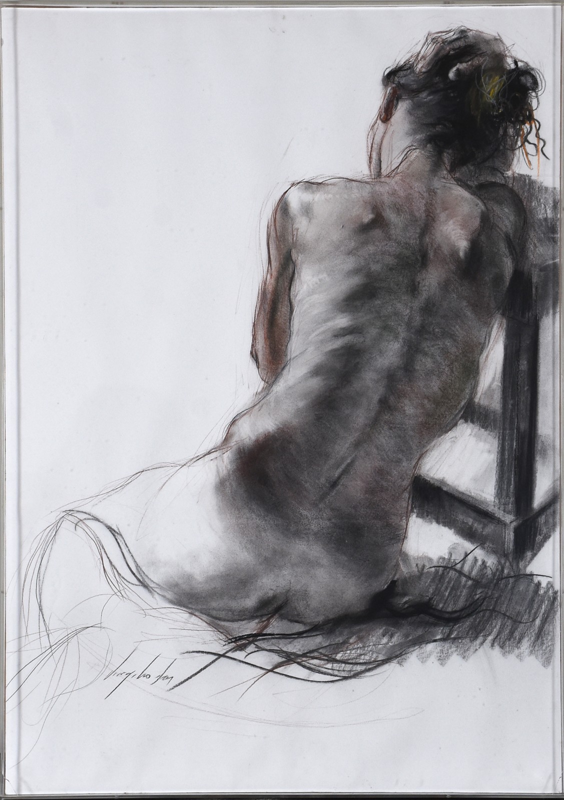Virgílio Dias (1956), Nú de costas - foto 1 de 3