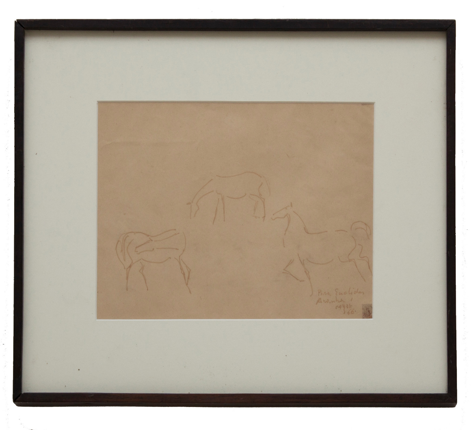 Hector Carybé (1911-1997), Cavalos, 1966 - foto 3 de 4