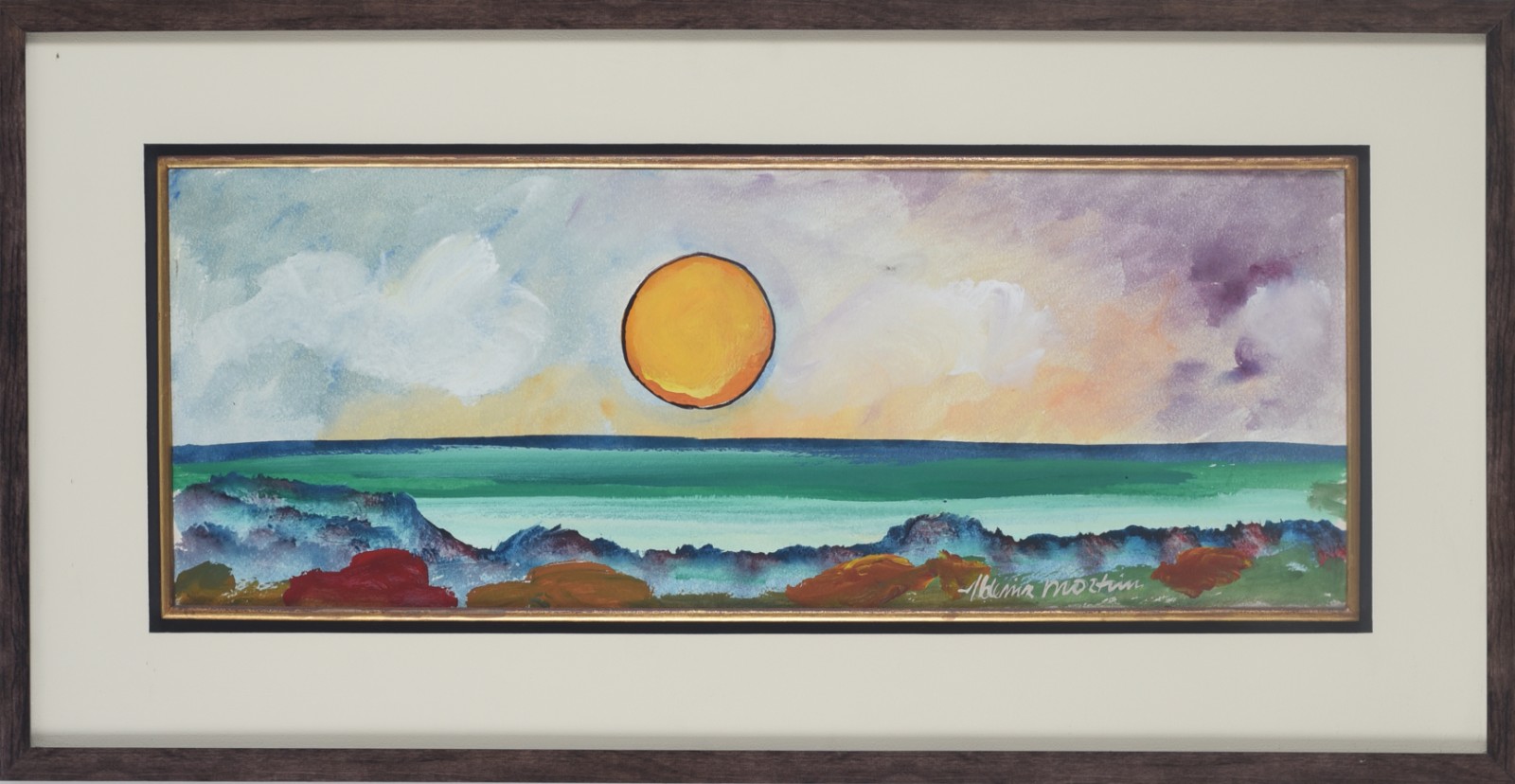 Aldemir Martins (1922-2006), Paisagem, séc. XX - foto 2 de 2