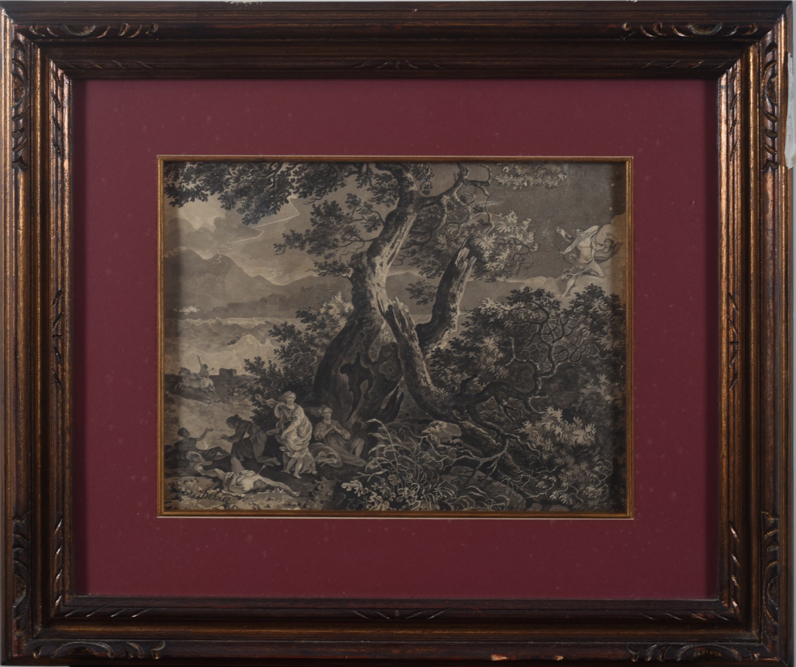 Jean-Baptiste Debret (1768-1848), Paisagem - foto 2 de 3
