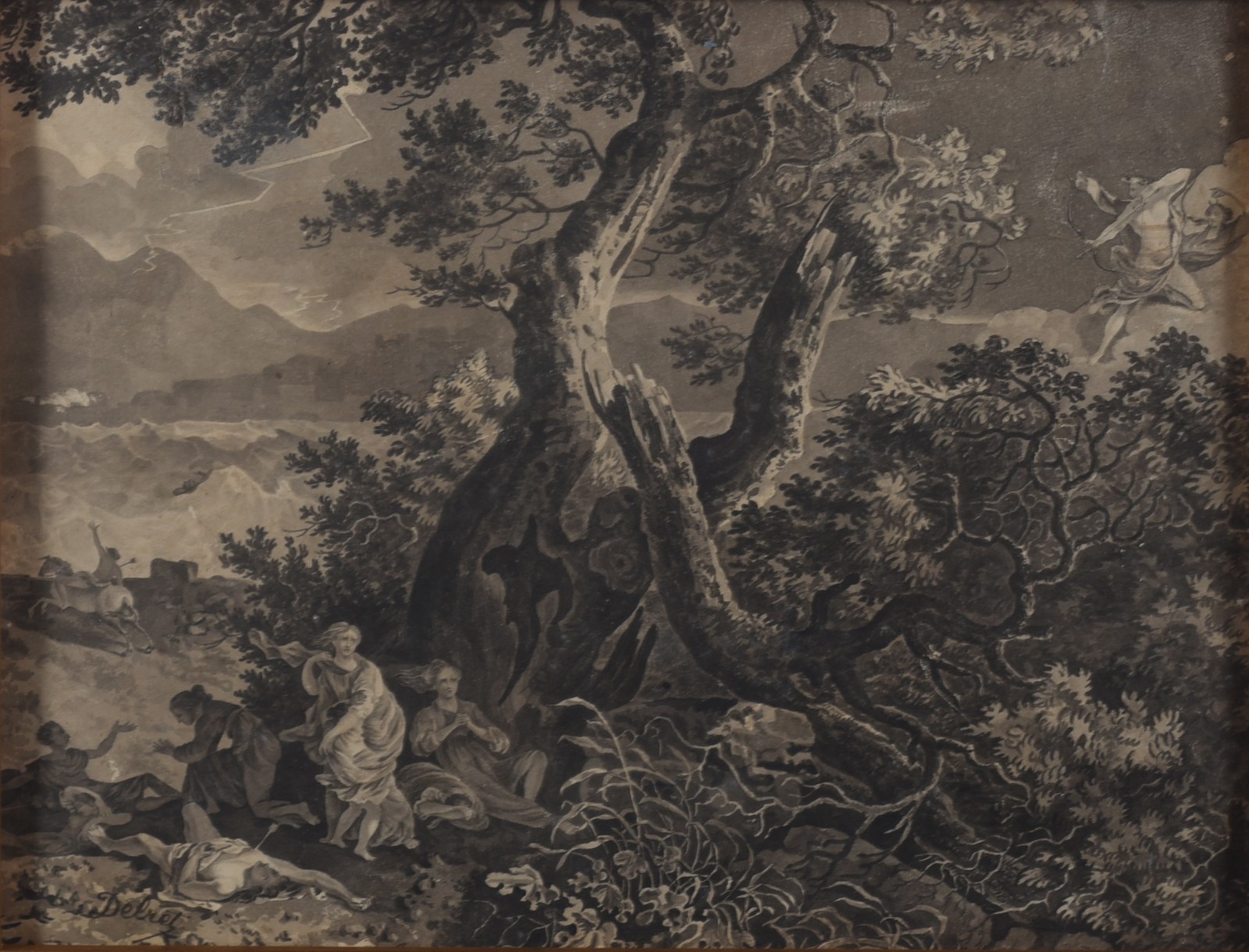 Jean-Baptiste Debret (1768-1848), Paisagem - foto 1 de 3