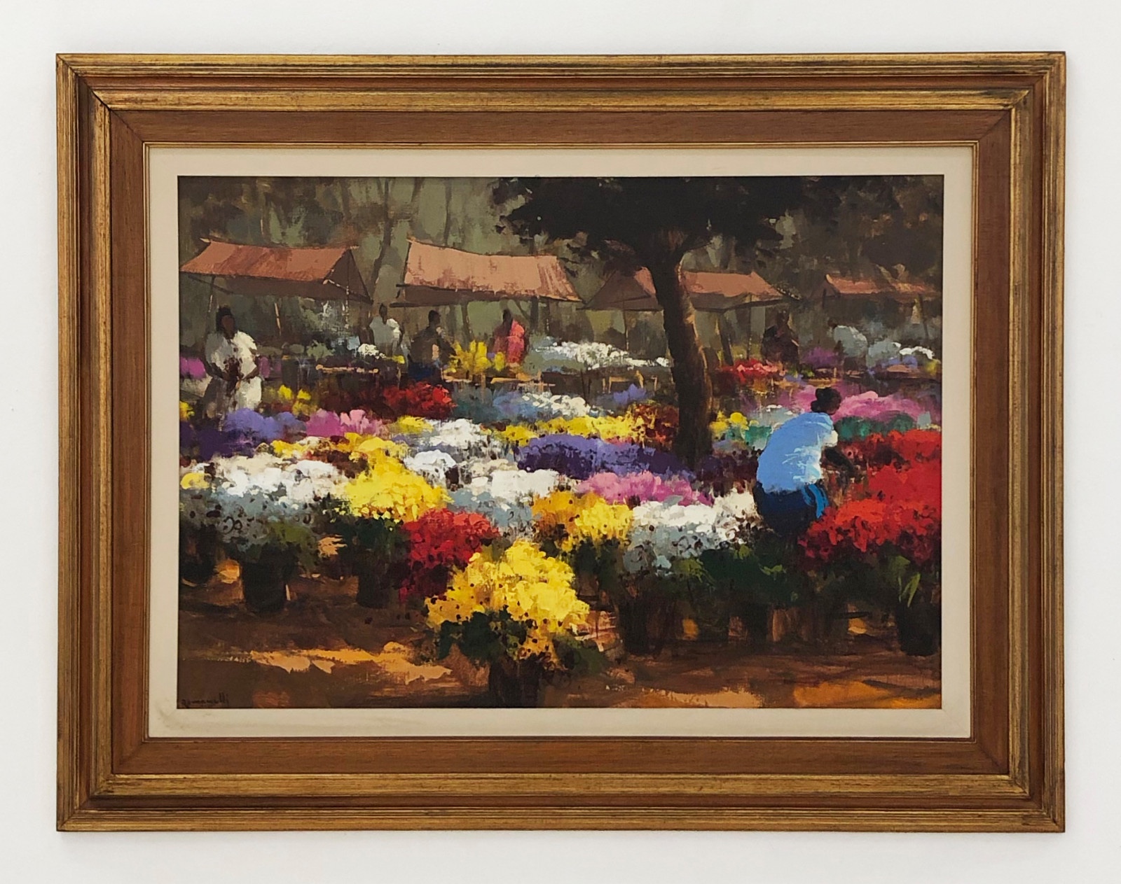 Armando Romanelli (1945), Mercado de flores, 1988 - foto 2 de 2