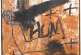 Antoni Tàpies (1923-2012), Sem título - Litografia e água tinta<br>Edição de 25<br>Catálogada no Raissone do artista<br><br>O lote encontra-se em nosso espaço para apreciação através de prév