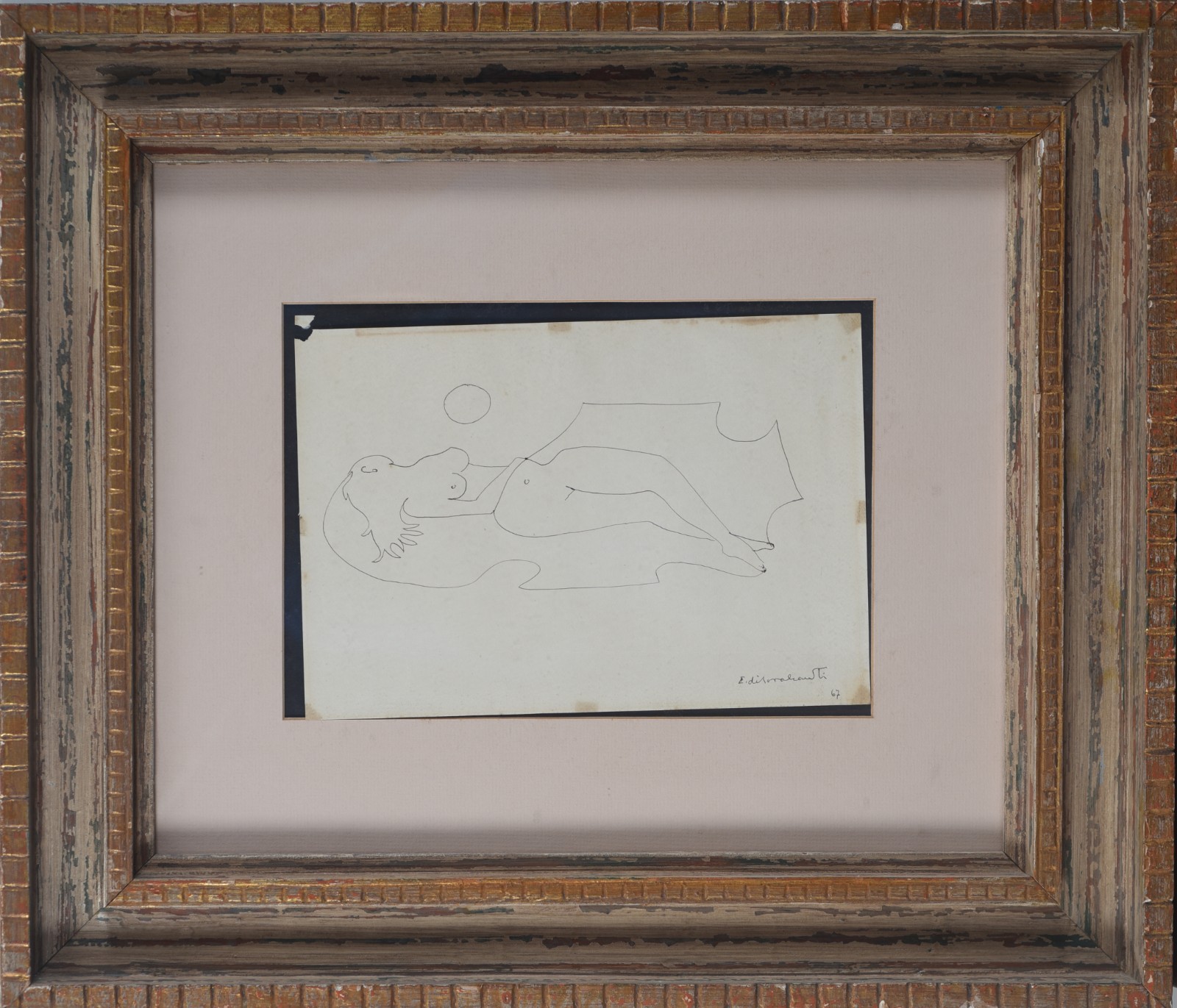 Di Cavalcanti (1897-1976), Nú, 1967 - foto 2 de 2
