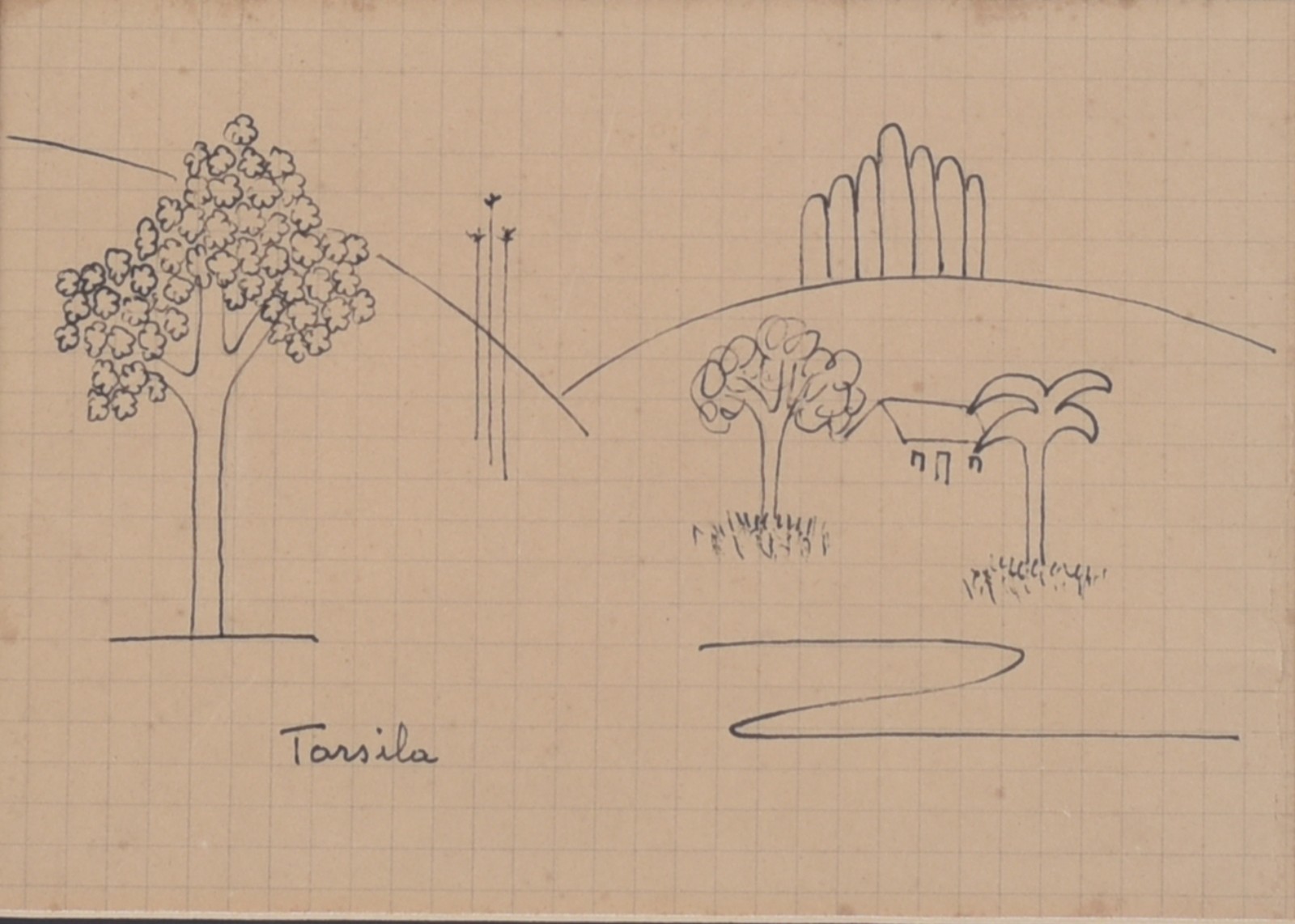 Tarsila do Amaral (1886-1973), Paisagem - foto 1 de 2