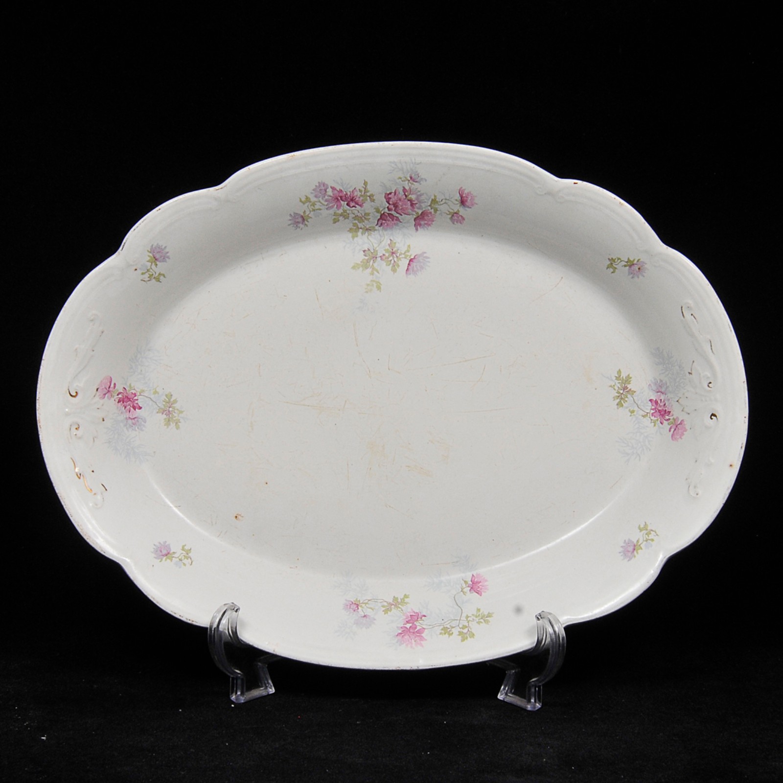 Grande travessa de coleção em porcelana inglesa manufatura J&G Meakin... - foto 1 de 2