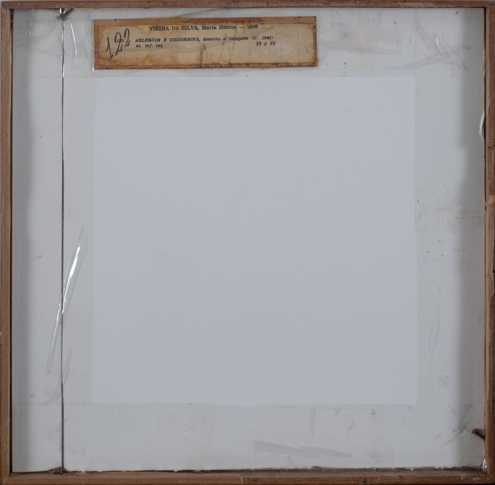 Vieira da Silva (1908-1992), Arlequin e Colombina, 1946 - foto 4 de 5