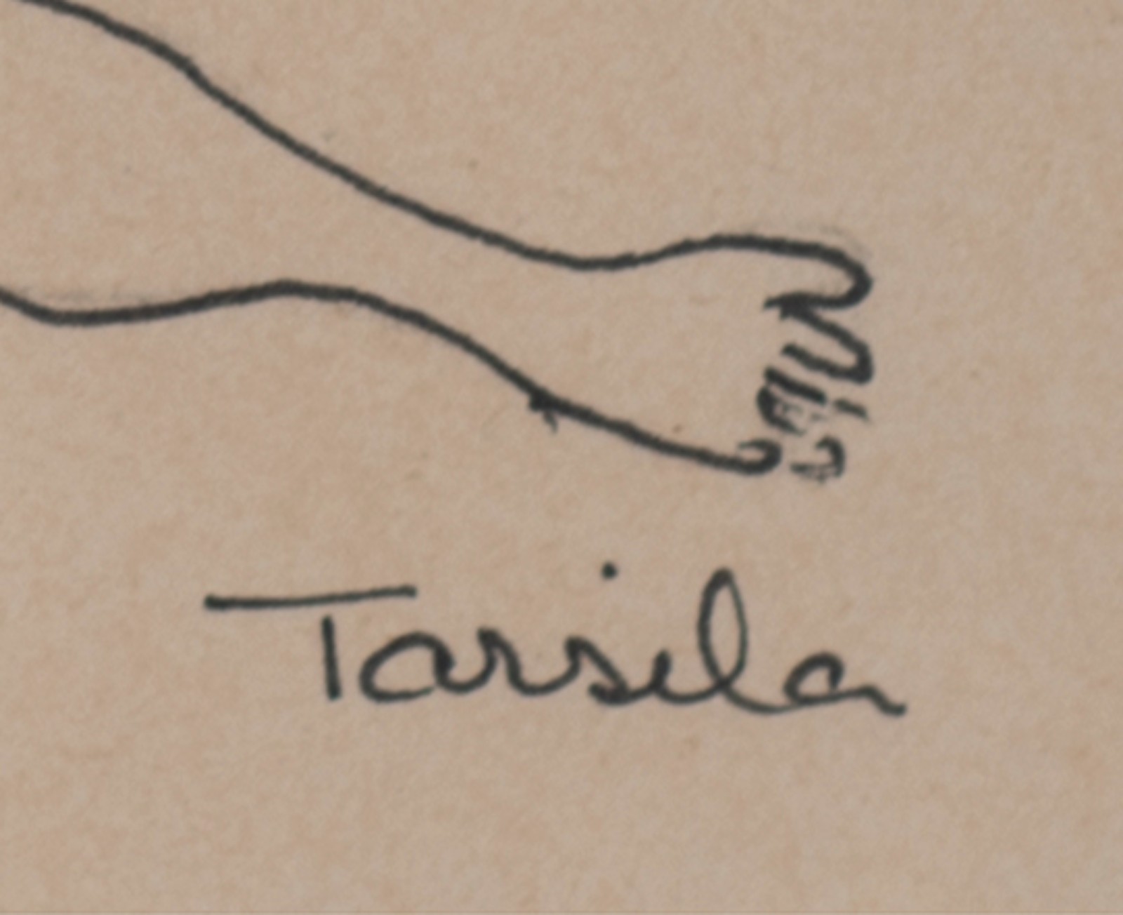 Tarsila do Amaral (1886-1973), Paisagem com mulher e cão - foto 4 de 4