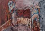 Lenir de Miranda (1945), Fragmentos - Acrílica e pastel s/ tela e papel<br>*Confirmar autoria, tem uma interrogação no caderno<br><br>Lote não exposto cod.L5<br>