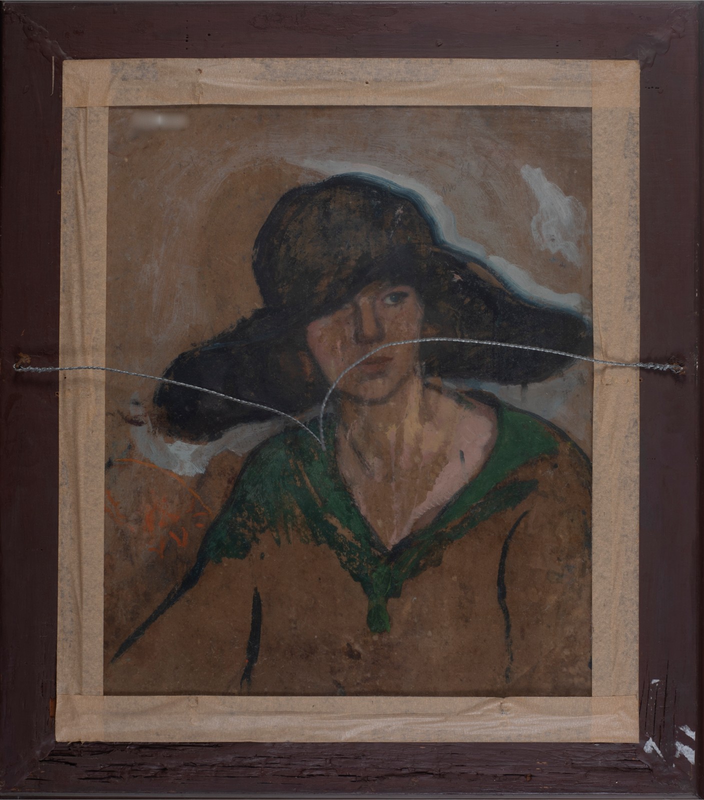 J. Fahrion (1898-1970), Figura, 1923 - foto 3 de 3