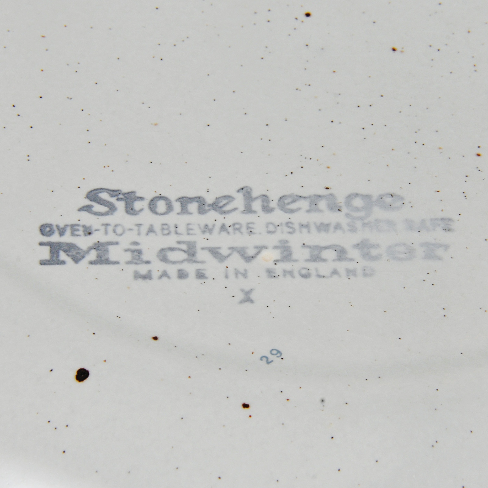 Aparelho de jantar em cerâmica inglesa StoneHenge composto de 36... - foto 2 de 5