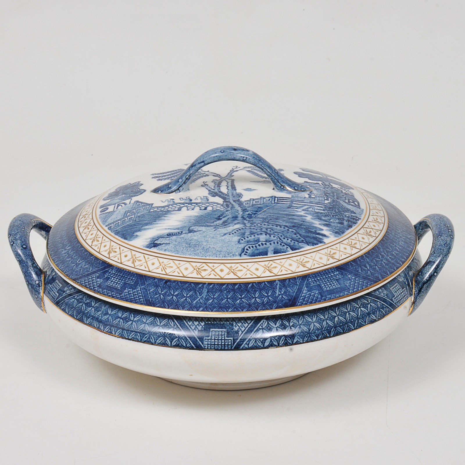 Aparelho de jantar em porcelana japonesa imperial manufatura Iron... - foto 9 de 10