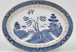 Aparelho de jantar em porcelana japonesa imperi... - Aparelho de jantar em porcelana japonesa imperial manufatura Iron Stone Ware decorada com pagodes e paisagens em rica policromia nas cores branc...