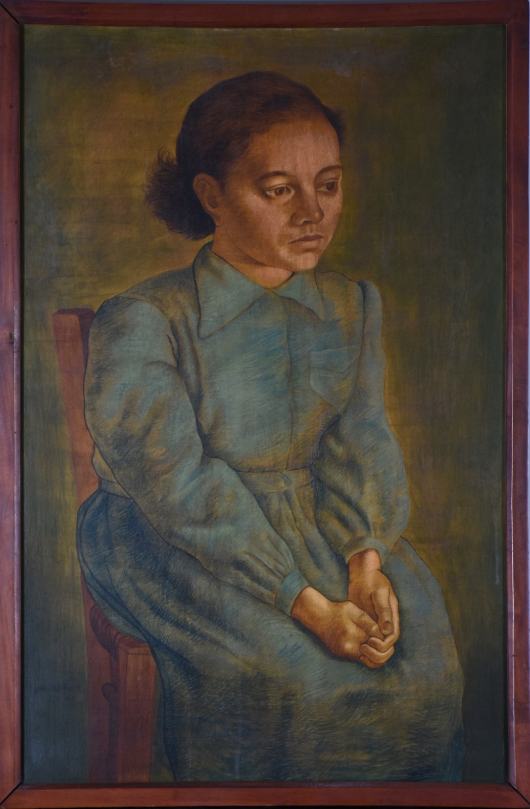 Glauco Rodrigues  (1929-2004), Retrato de Jandira, 1951 - foto 2 de 5