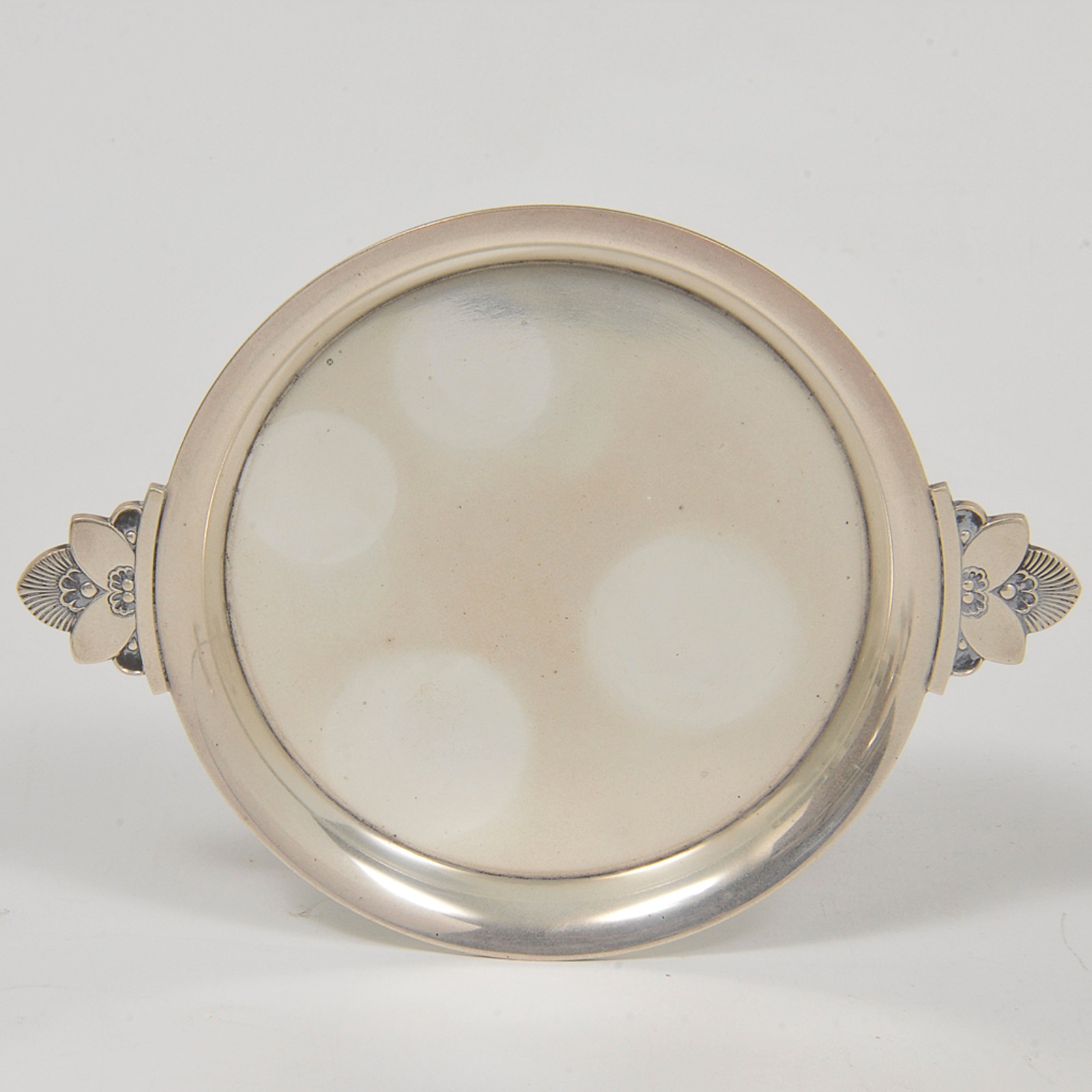 Georg Jensen - Conjunto de peças de mesa em prata dinamarquesa lisa... - foto 5 de 8