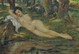 Augusto Bracet (1881-1960), Ninfa no jardim, 1937 - Óleo s/ tela
Ass. inf. direito