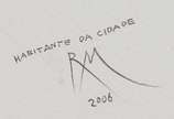 Roberto Magalhães (1940), Habitante da cidade, ... - Desenho técnica mista<br>Ass. inf. esquerdo <br>Participou da exposição do artista " Roberto Magalhães No desenho / Tudo é possível" realizada e...