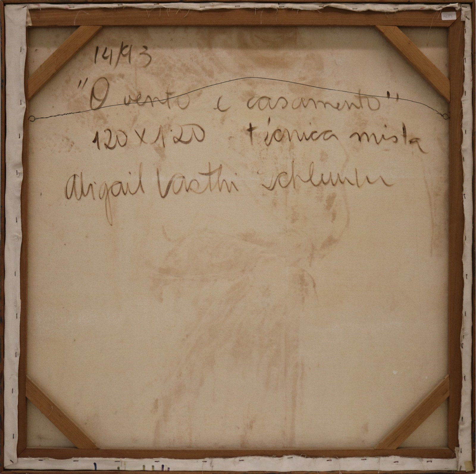 Abigail Vasthi Schlemm  (1957), O vento e casamento, 1993 - foto 6 de 6