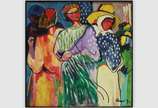 Abigail Vasthi Schlemm (1957), O vento e casame... - Óleo s/ tela <br>Ass. Inf. direito <br>