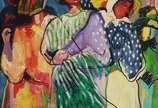 Abigail Vasthi Schlemm (1957), O vento e casame... - Óleo s/ tela <br>Ass. Inf. direito <br>