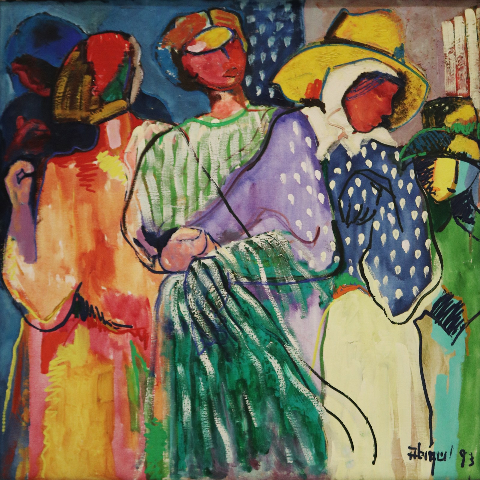 Abigail Vasthi Schlemm  (1957), O vento e casamento, 1993 - foto 2 de 6